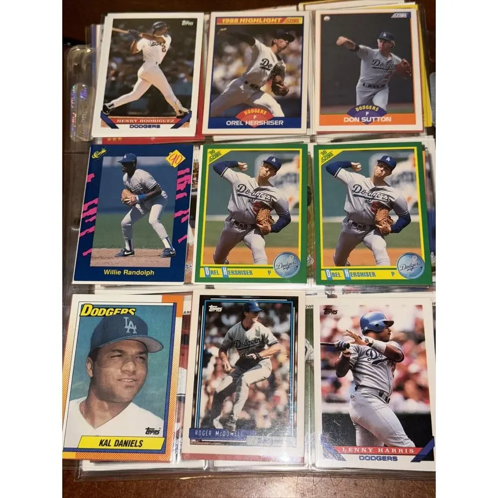 Lot 135+ Los Angeles LA Dodgers Baseball Cards Eddie Murray Pedro Ramon Martinez